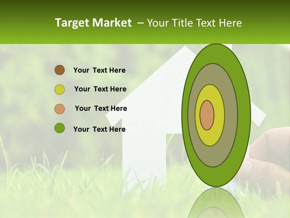 Architecture Hand Holding PowerPoint Template