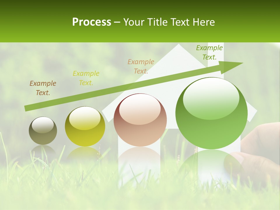 Architecture Hand Holding PowerPoint Template