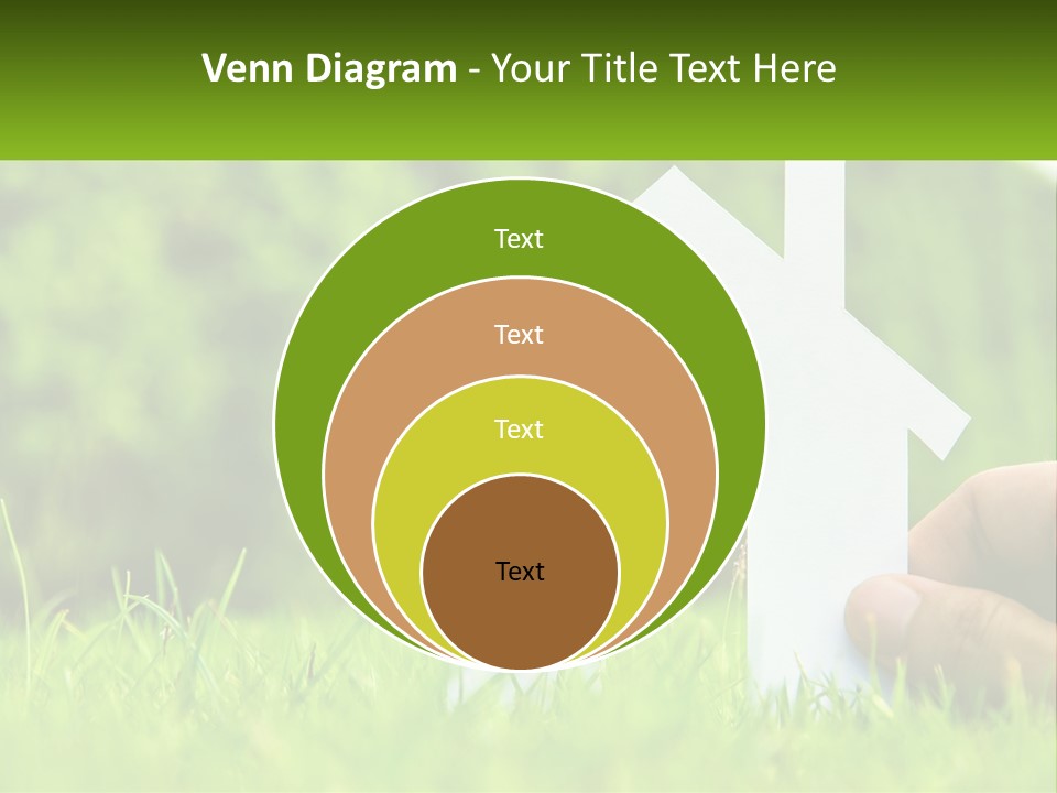 Architecture Hand Holding PowerPoint Template