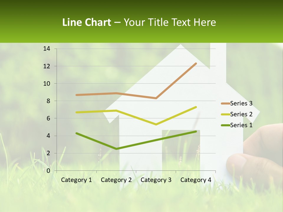 Architecture Hand Holding PowerPoint Template