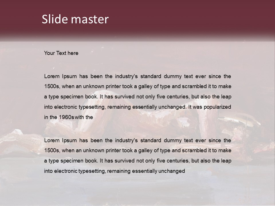 Conceptual Rent Construction PowerPoint Template