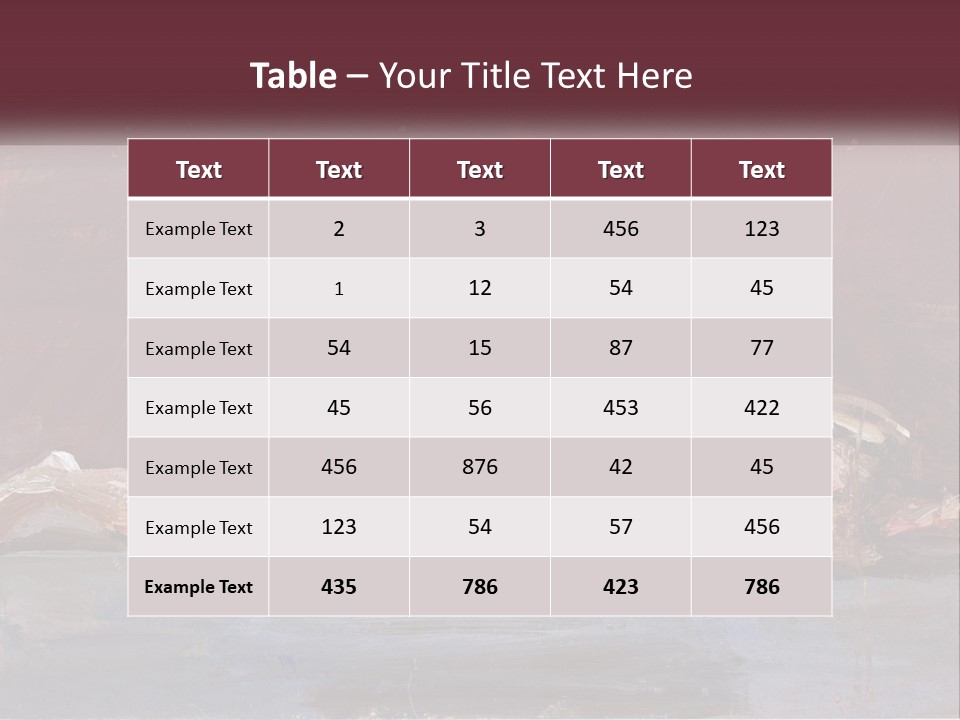 Conceptual Rent Construction PowerPoint Template