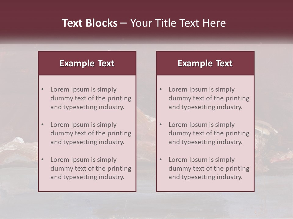 Conceptual Rent Construction PowerPoint Template
