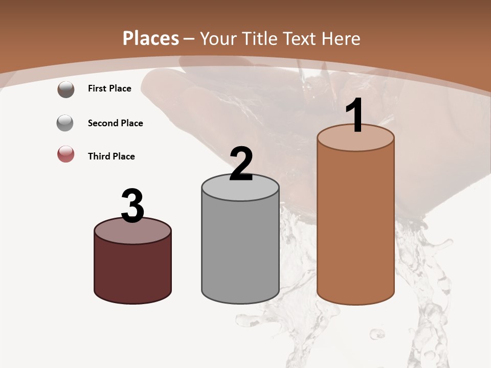 Holding Park Man PowerPoint Template