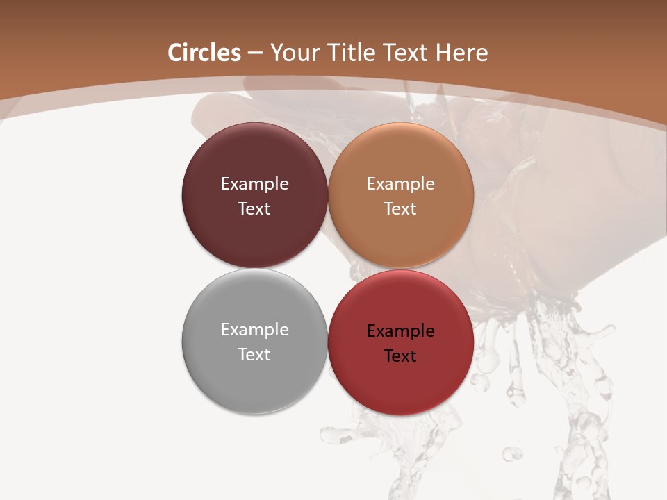 Holding Park Man PowerPoint Template