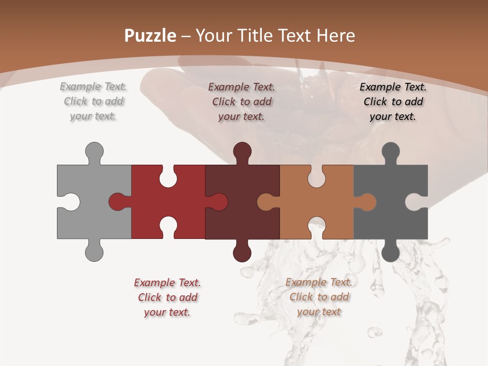 Holding Park Man PowerPoint Template