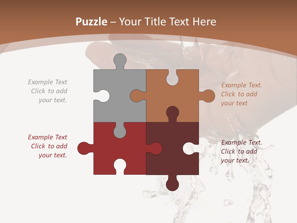 Holding Park Man PowerPoint Template