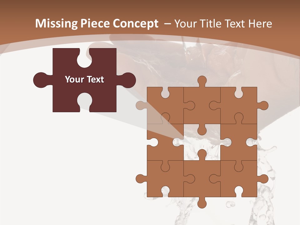 Holding Park Man PowerPoint Template