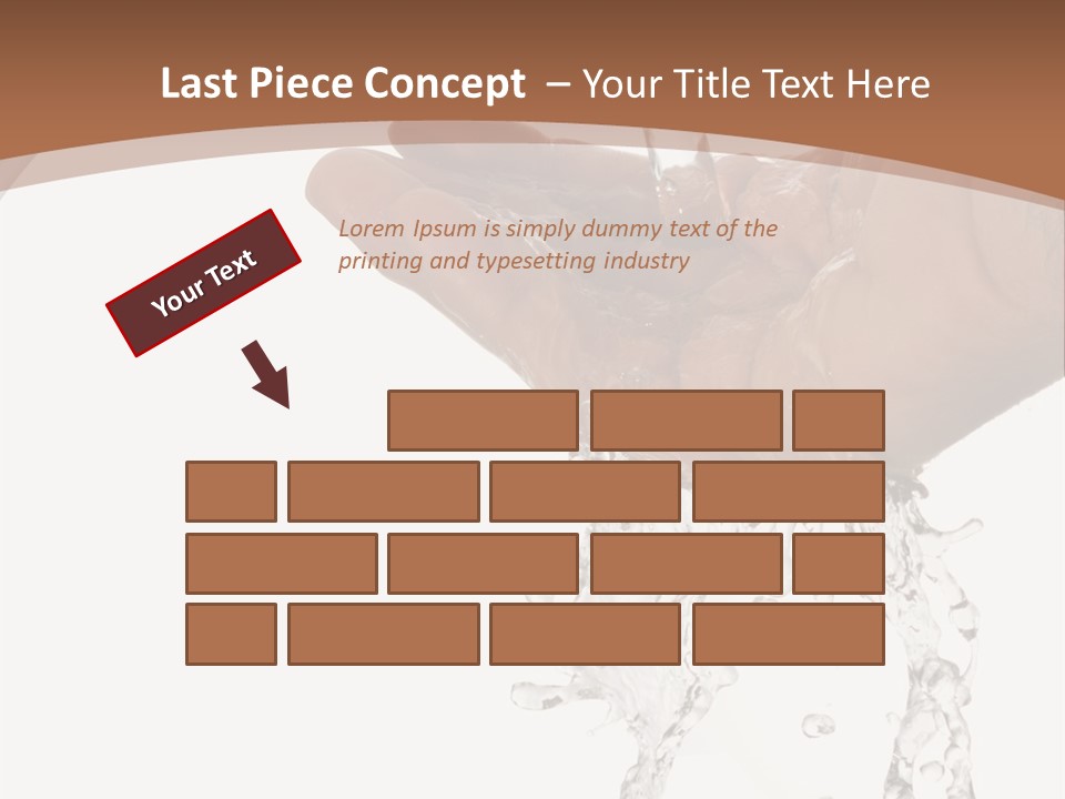 Holding Park Man PowerPoint Template