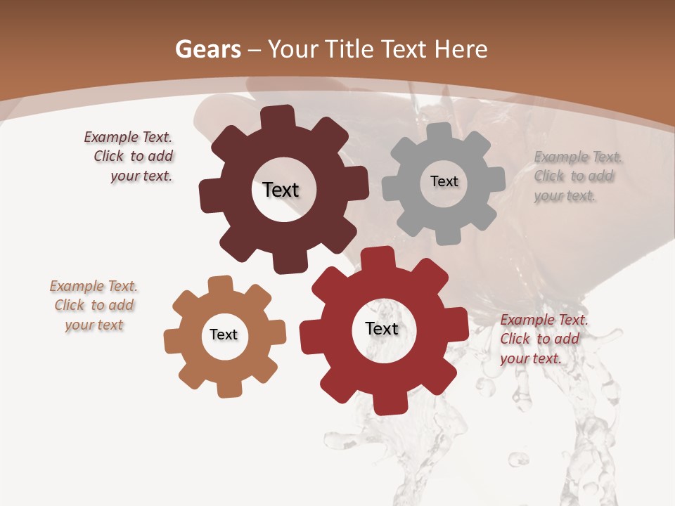 Holding Park Man PowerPoint Template