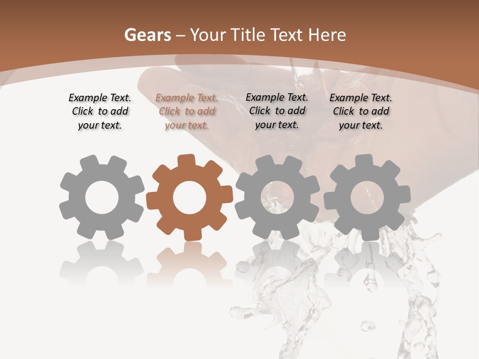 Holding Park Man PowerPoint Template