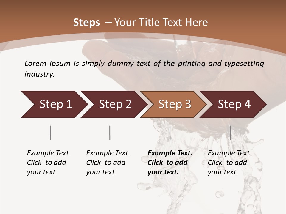 Holding Park Man PowerPoint Template