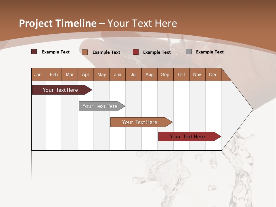 Holding Park Man PowerPoint Template