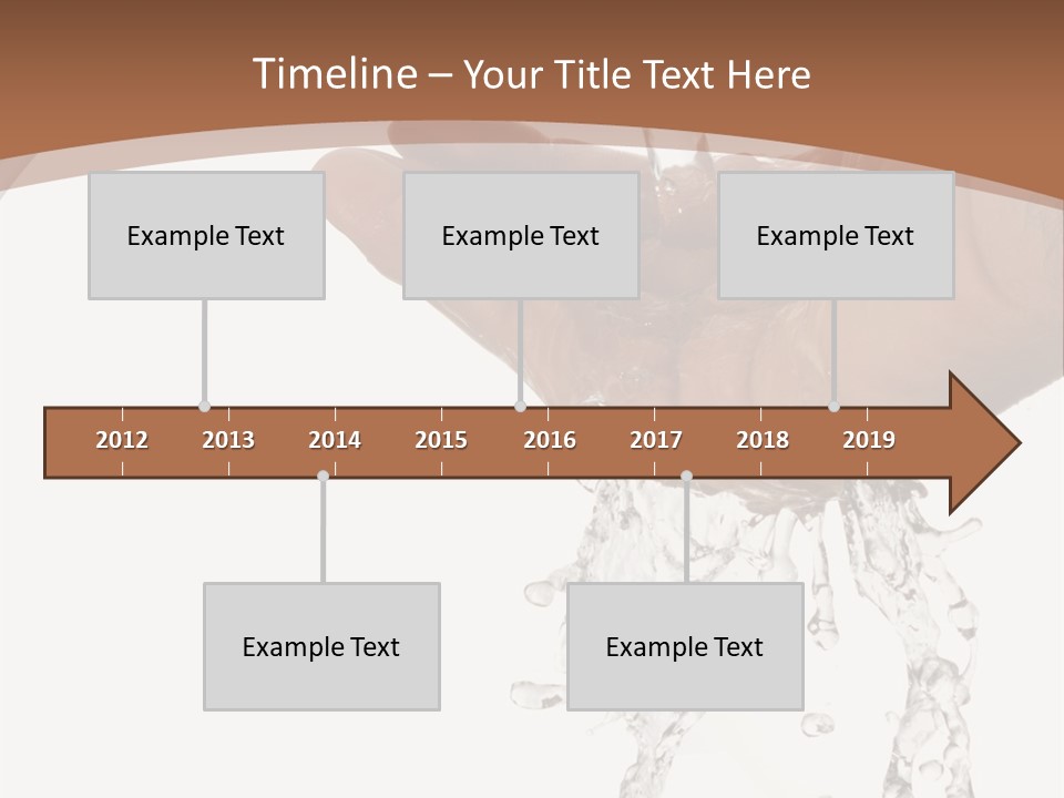 Holding Park Man PowerPoint Template