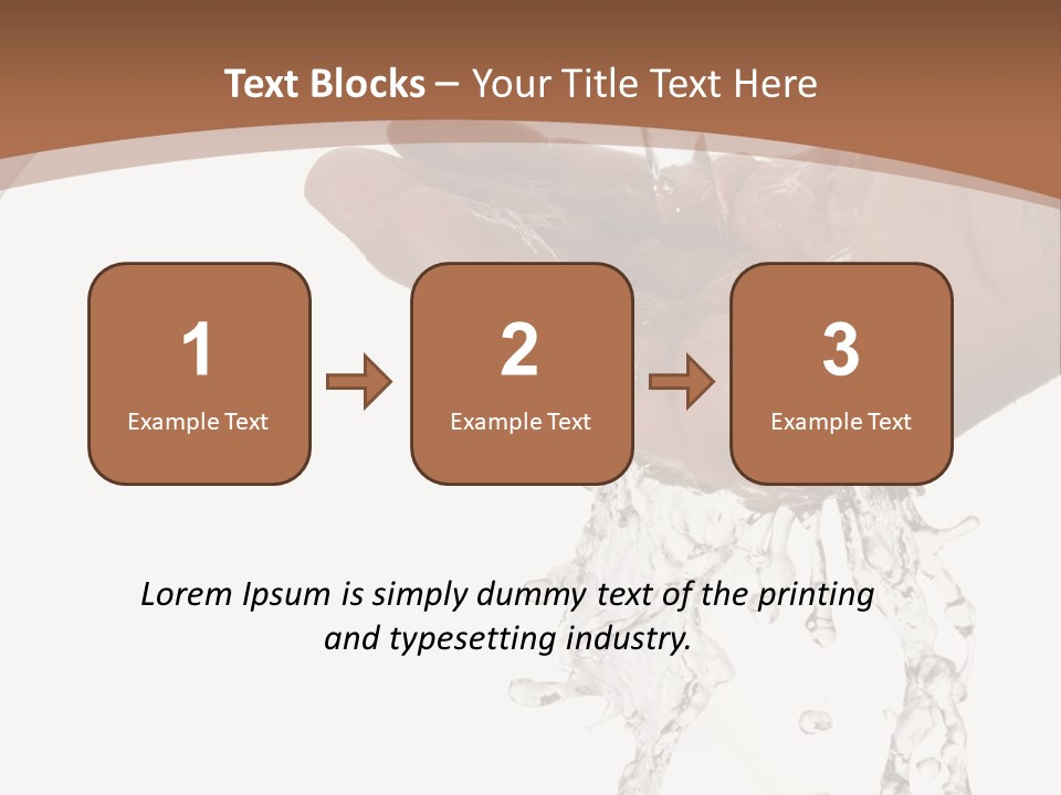 Holding Park Man PowerPoint Template