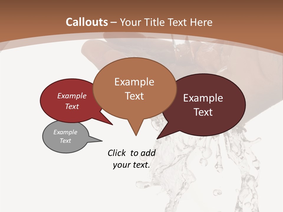 Holding Park Man PowerPoint Template