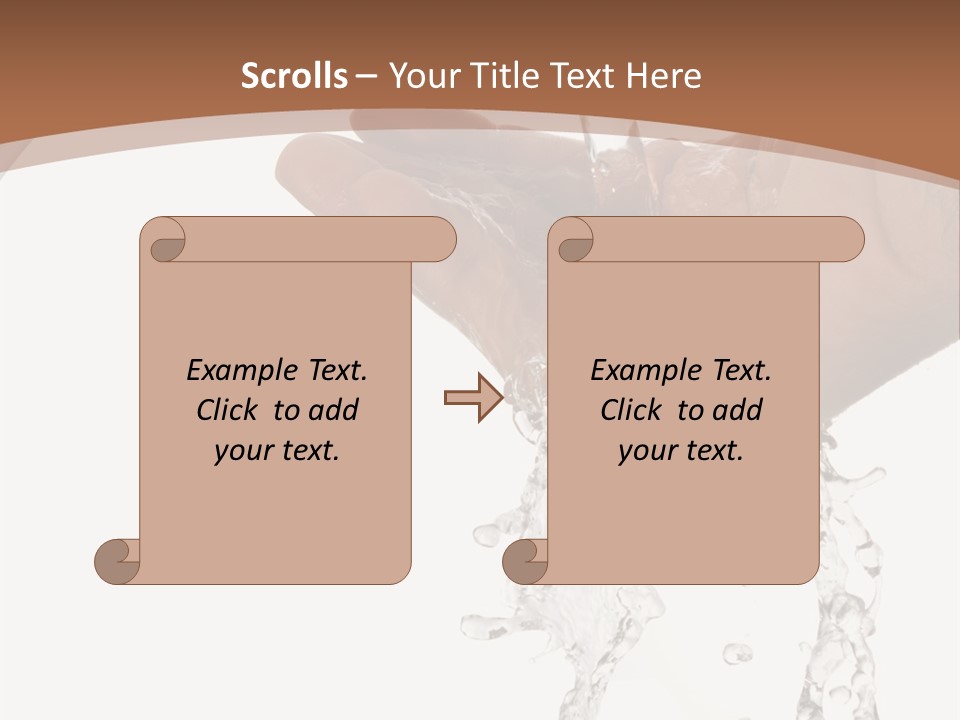 Holding Park Man PowerPoint Template