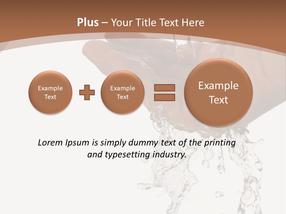 Holding Park Man PowerPoint Template