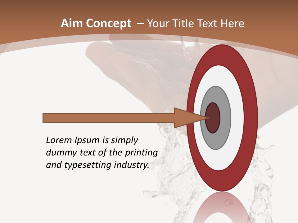 Holding Park Man PowerPoint Template