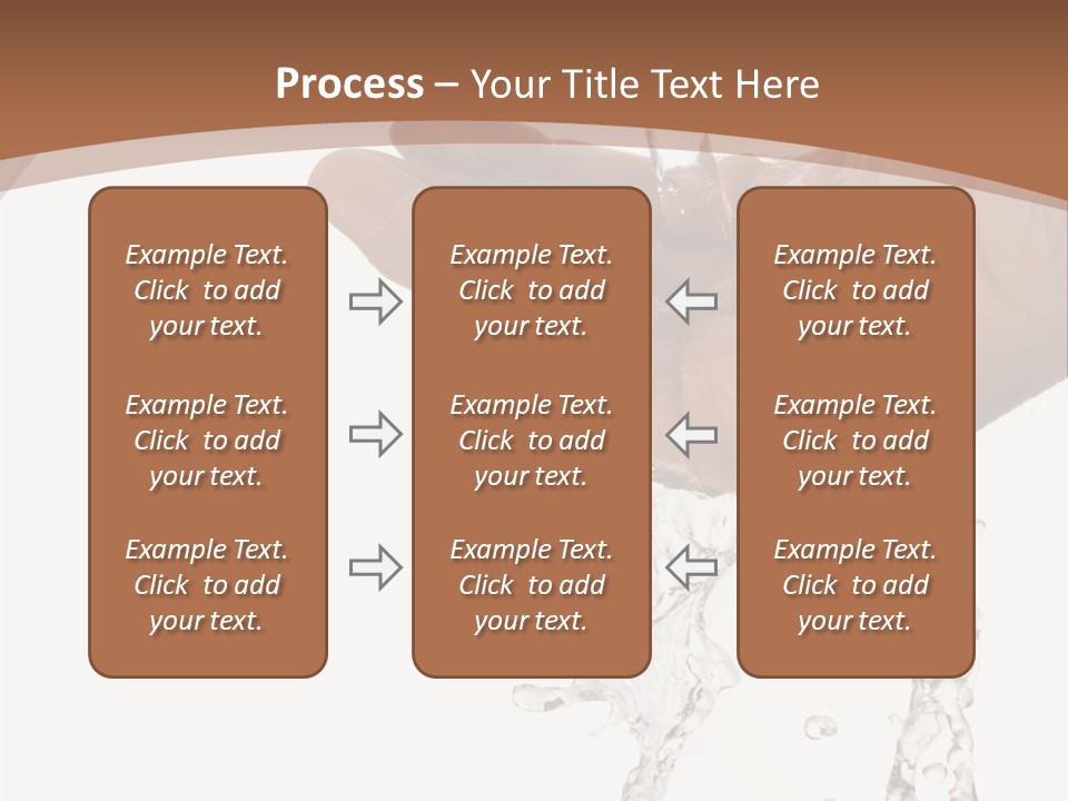 Holding Park Man PowerPoint Template
