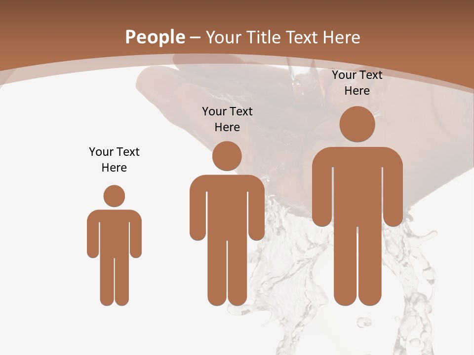 Holding Park Man PowerPoint Template