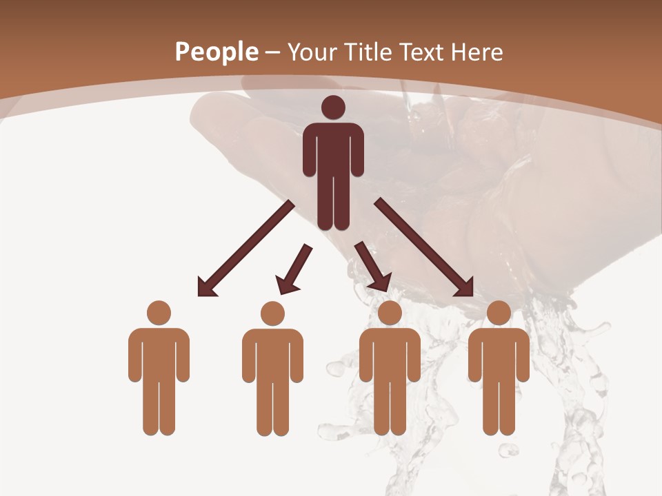 Holding Park Man PowerPoint Template