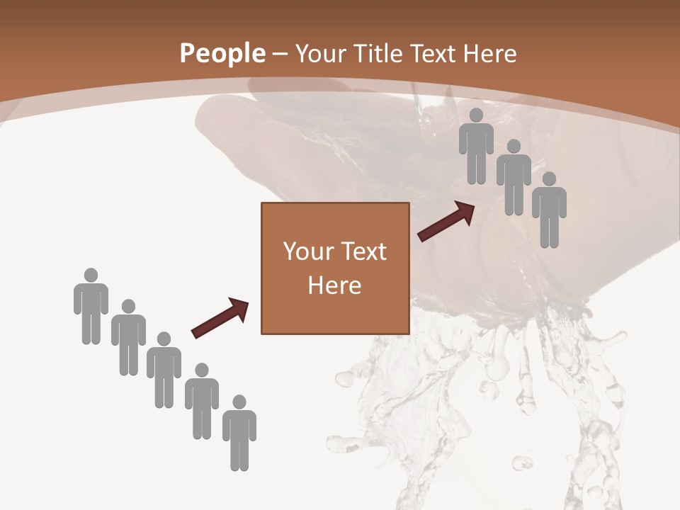 Holding Park Man PowerPoint Template