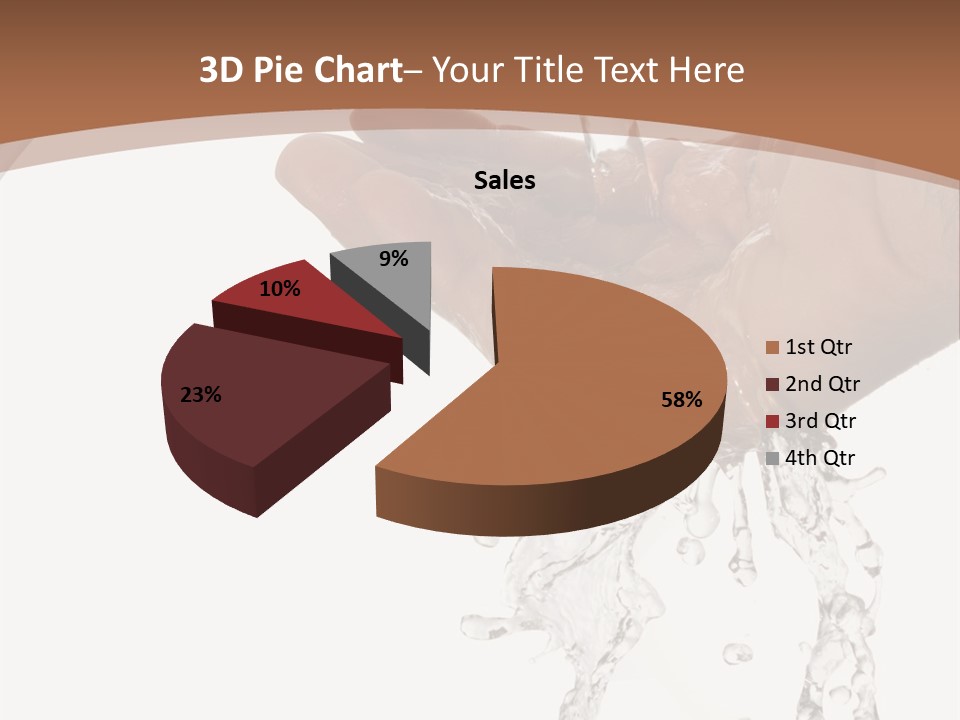 Holding Park Man PowerPoint Template