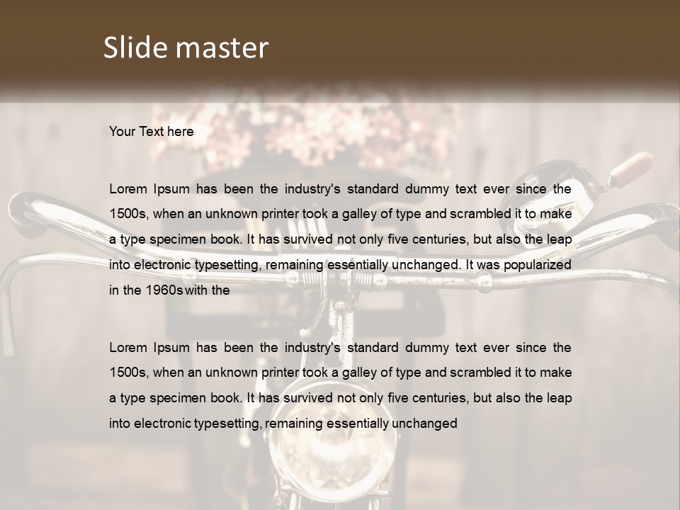 Park Man Structure PowerPoint Template