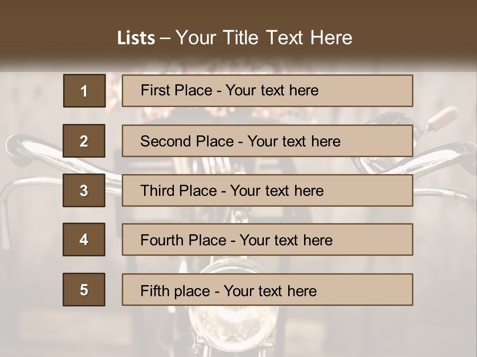 Park Man Structure PowerPoint Template