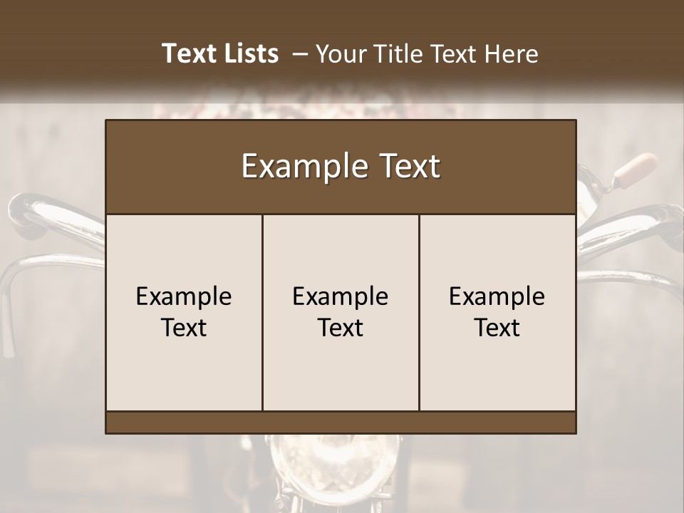 Park Man Structure PowerPoint Template