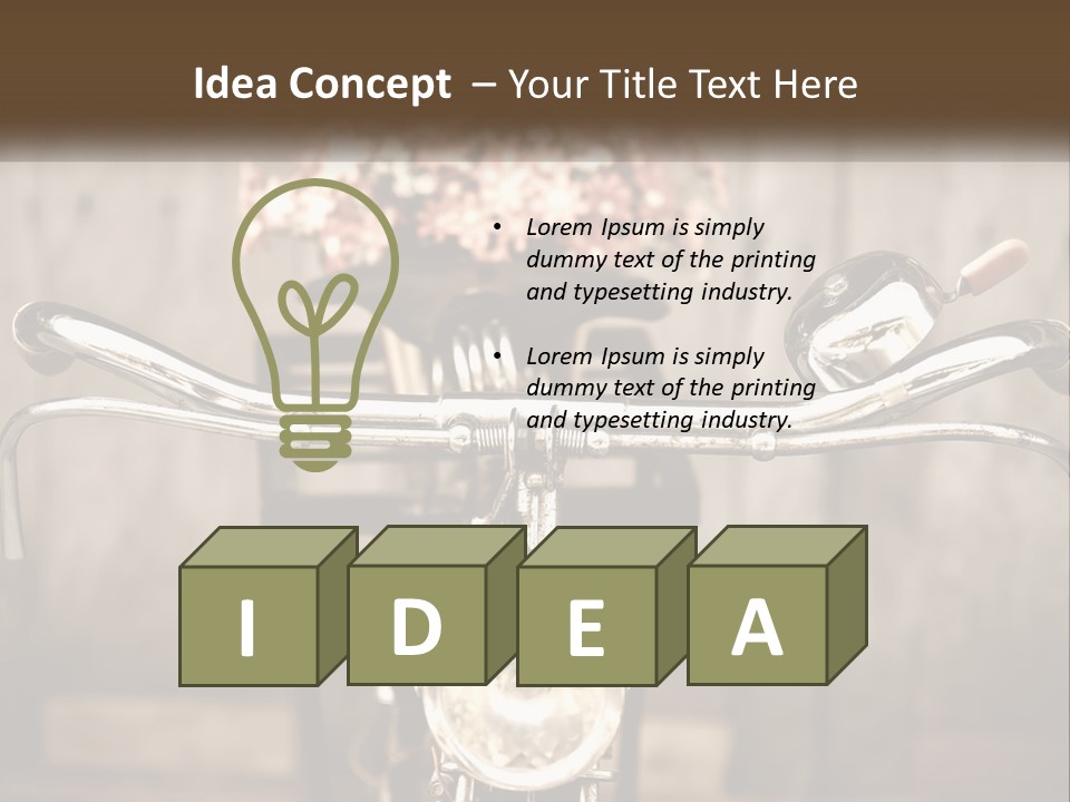 Park Man Structure PowerPoint Template