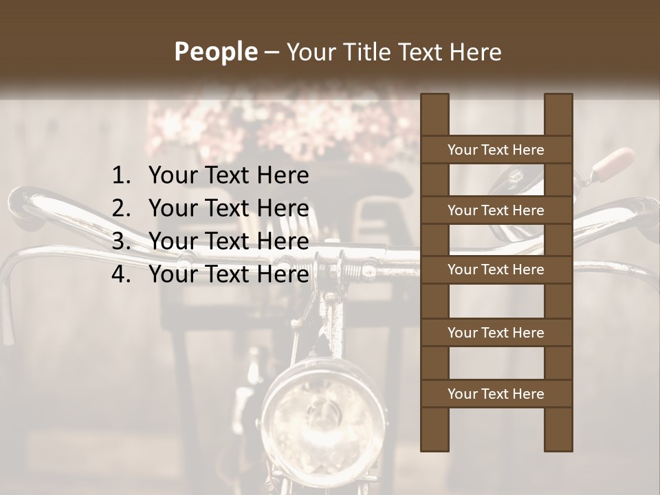 Park Man Structure PowerPoint Template