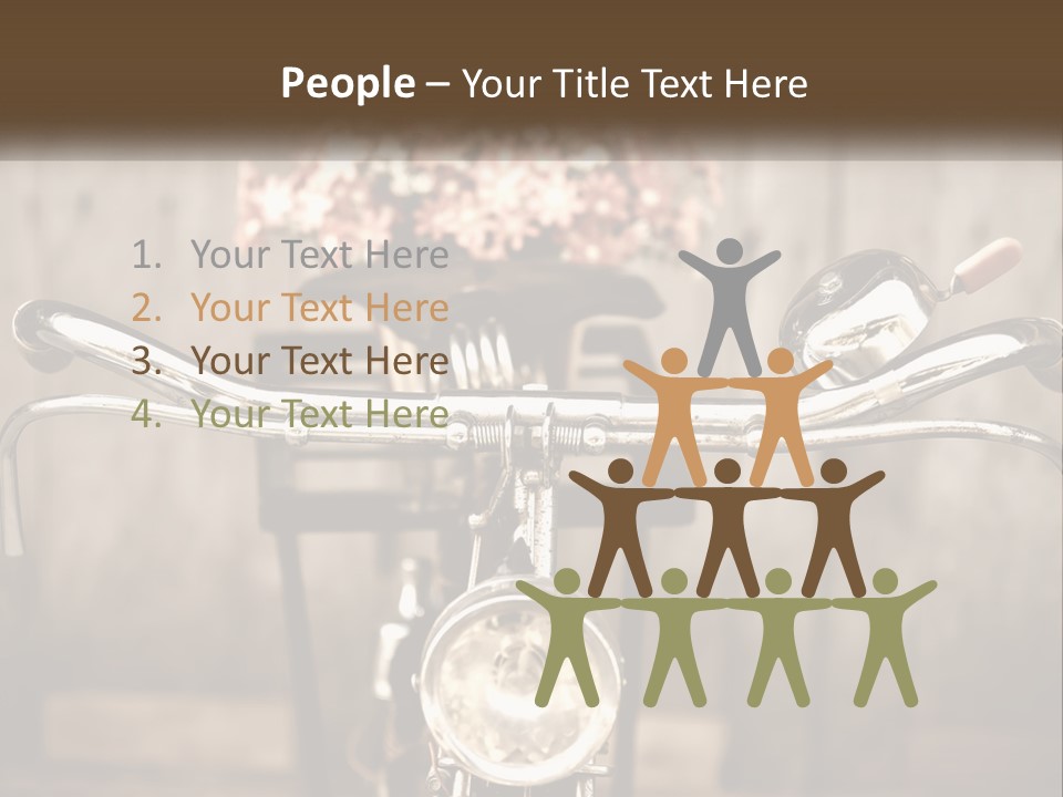 Park Man Structure PowerPoint Template