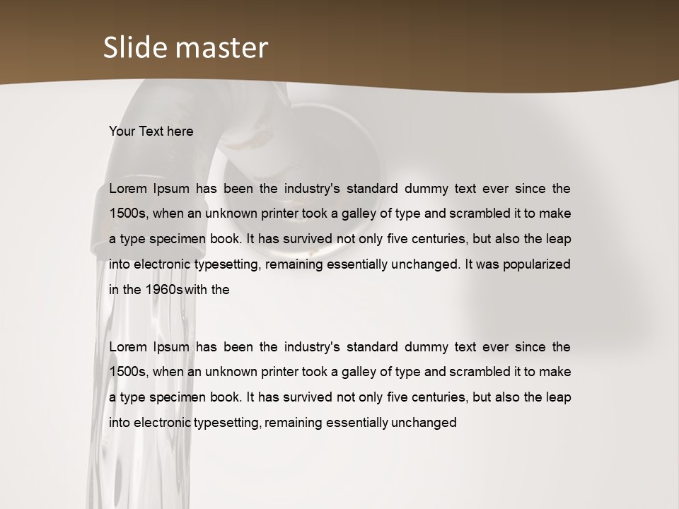 House Hand Architect PowerPoint Template