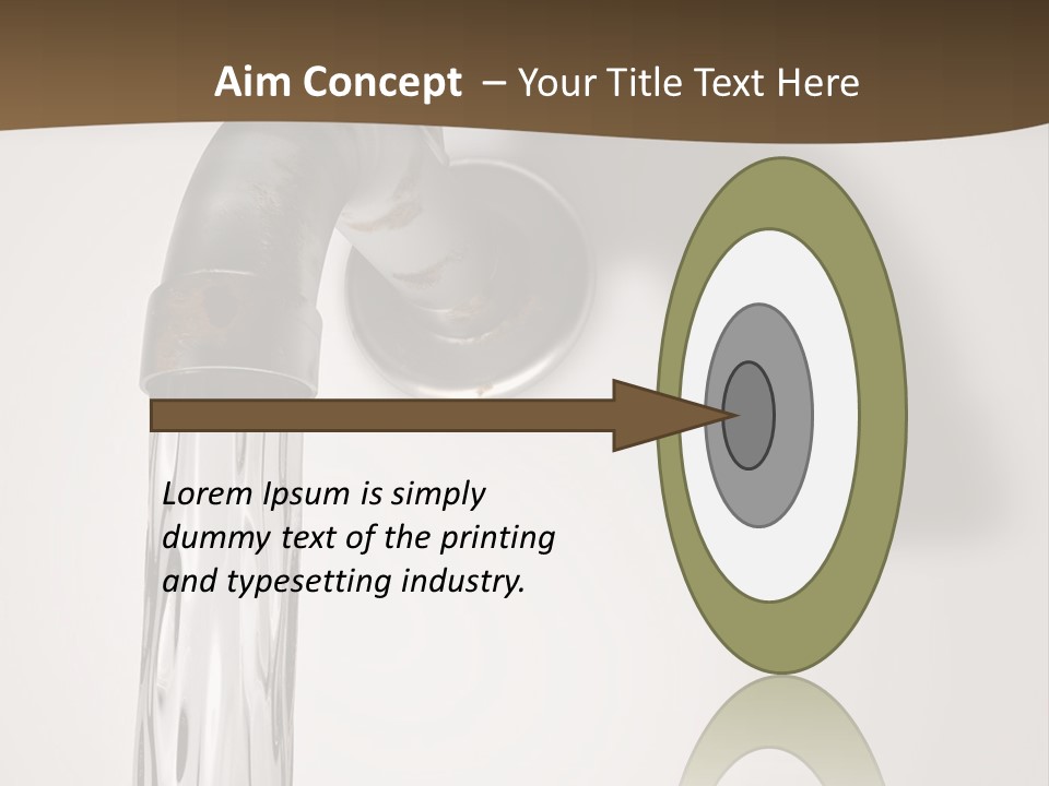 House Hand Architect PowerPoint Template