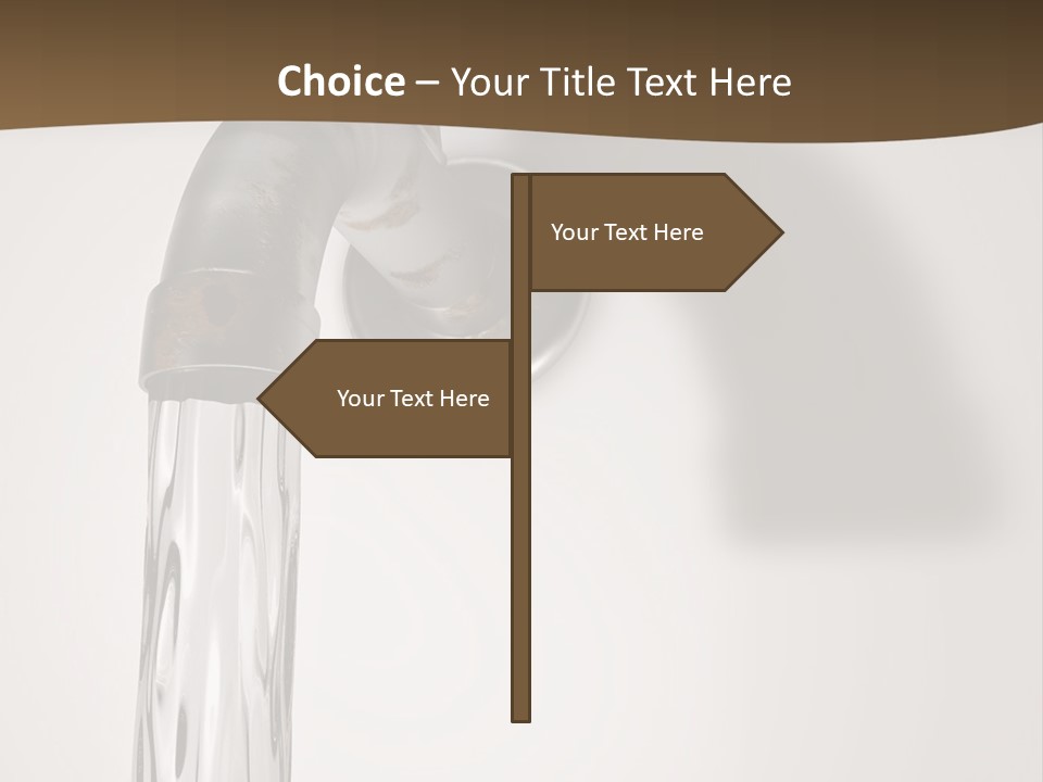 House Hand Architect PowerPoint Template