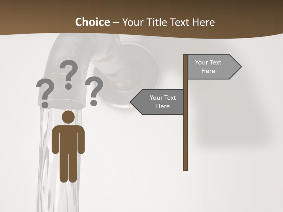 House Hand Architect PowerPoint Template
