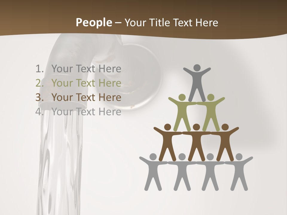 House Hand Architect PowerPoint Template