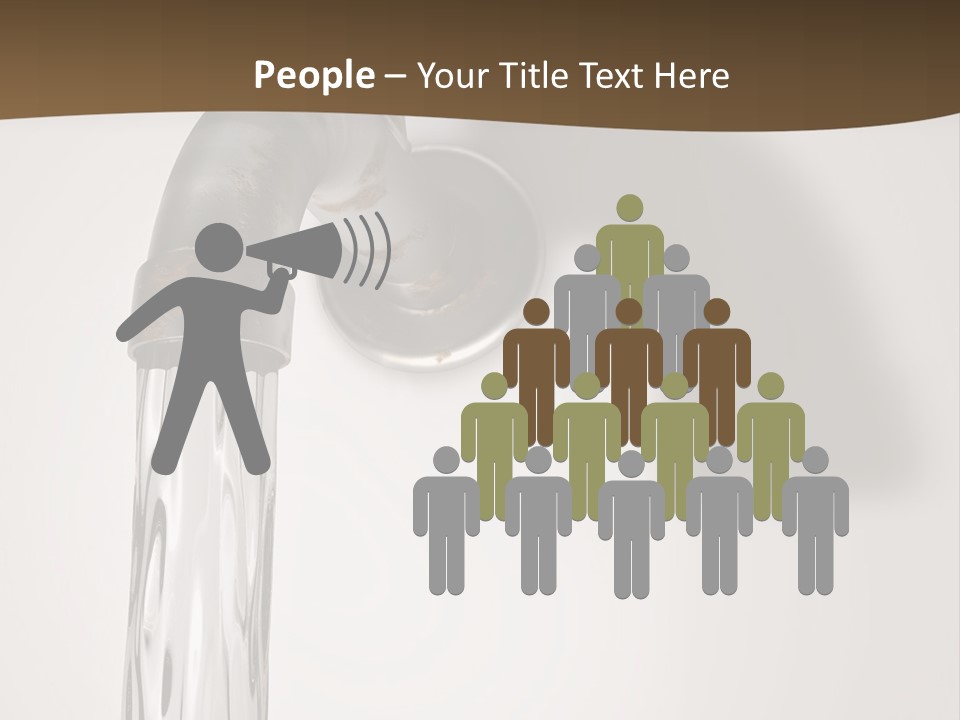 House Hand Architect PowerPoint Template