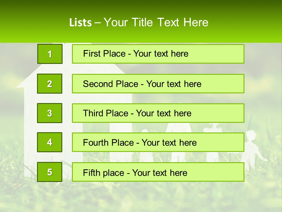 Property Nature Man PowerPoint Template