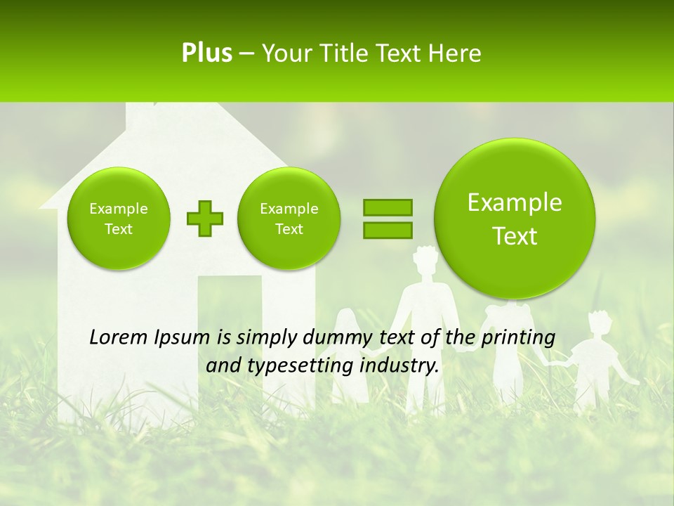 Property Nature Man PowerPoint Template