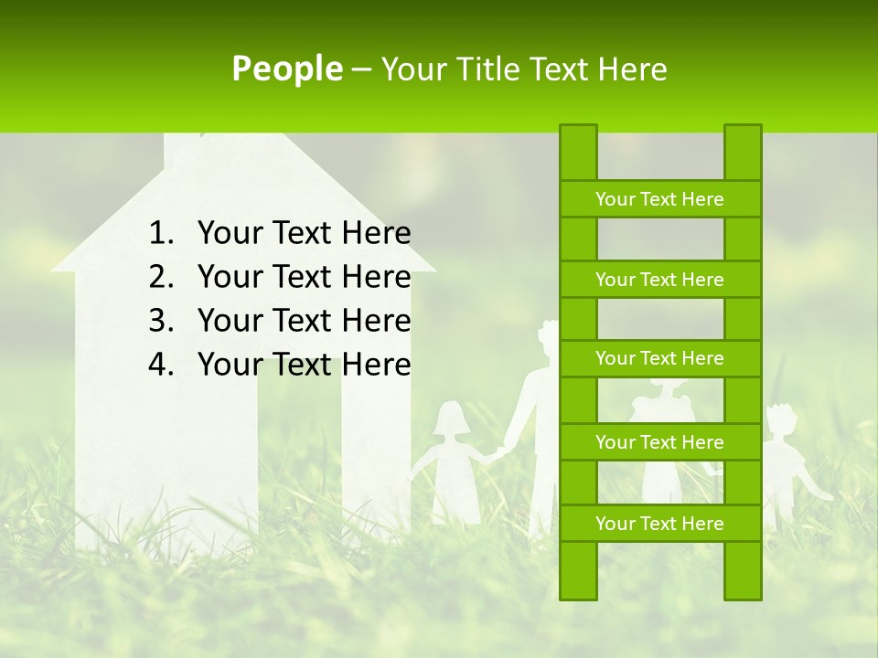 Property Nature Man PowerPoint Template