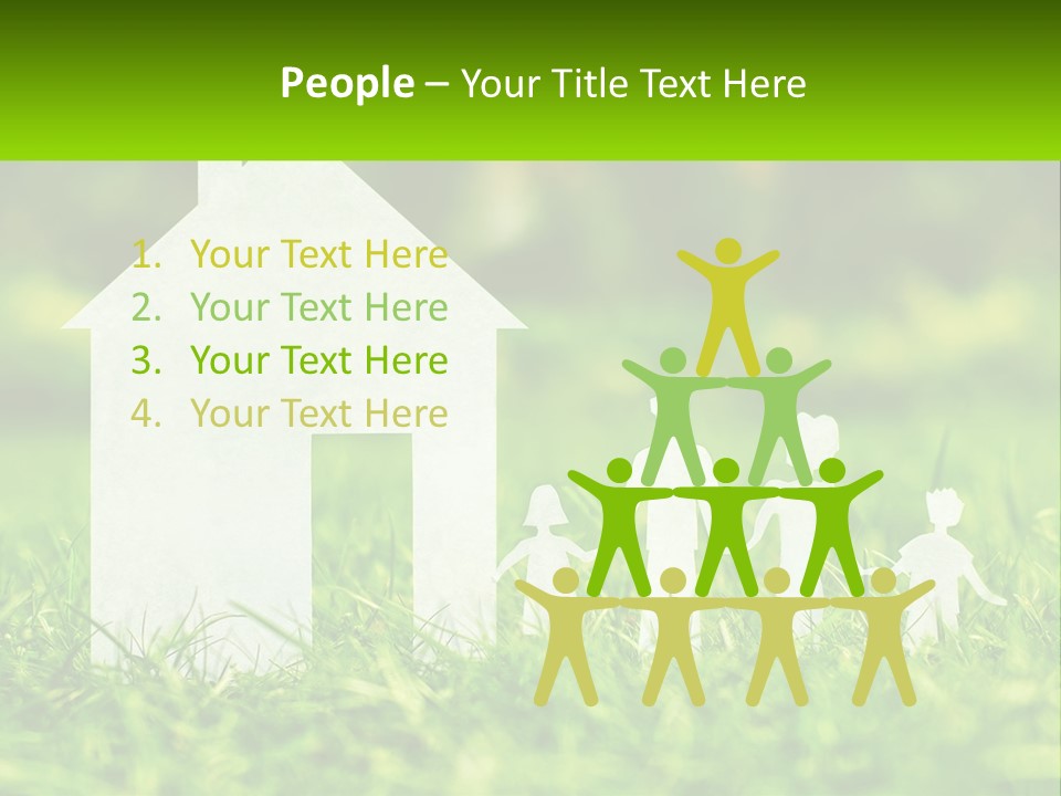 Property Nature Man PowerPoint Template