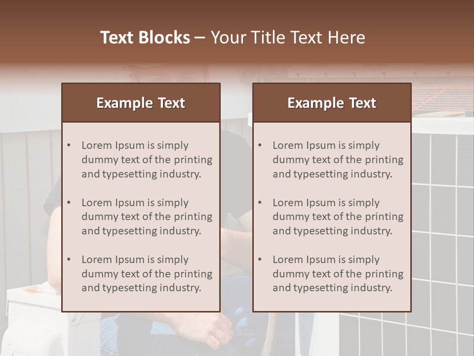 Human Hand Selling Leaf PowerPoint Template