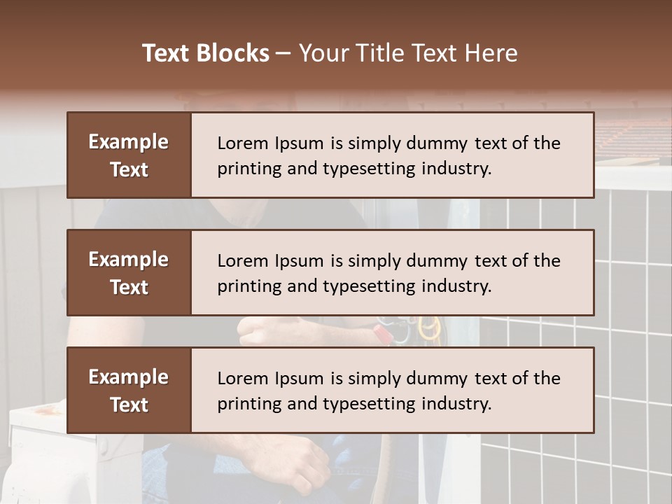 Human Hand Selling Leaf PowerPoint Template