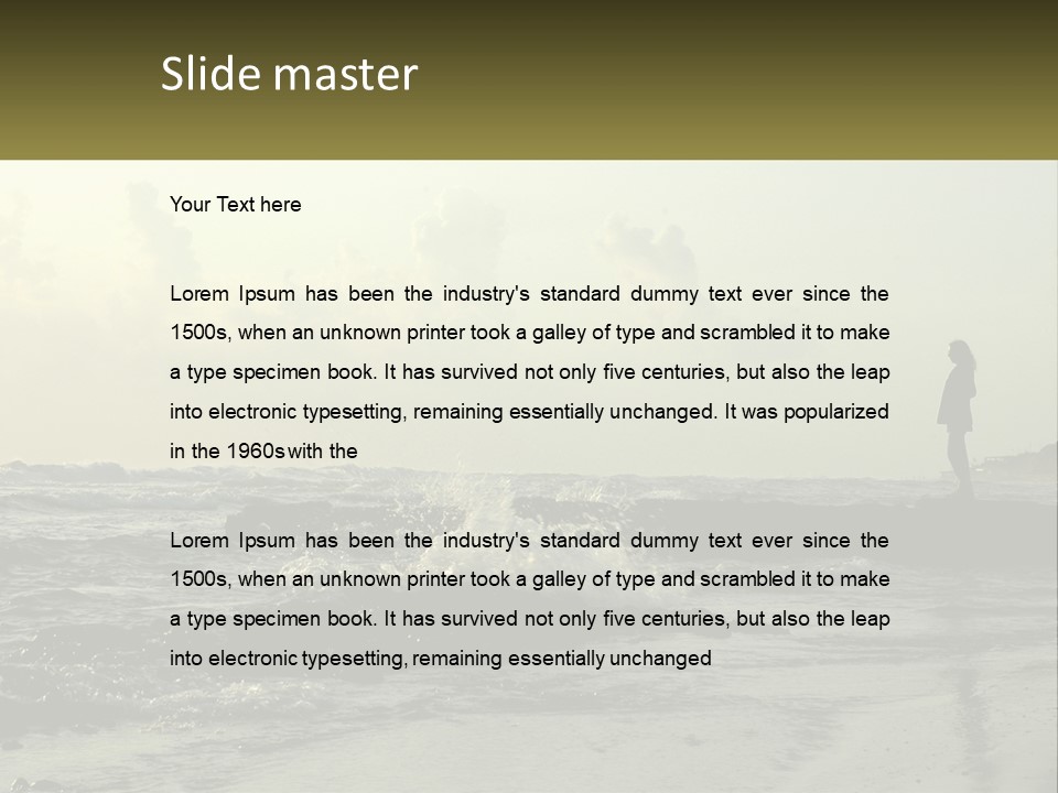 Conceptual Man Human Hand PowerPoint Template