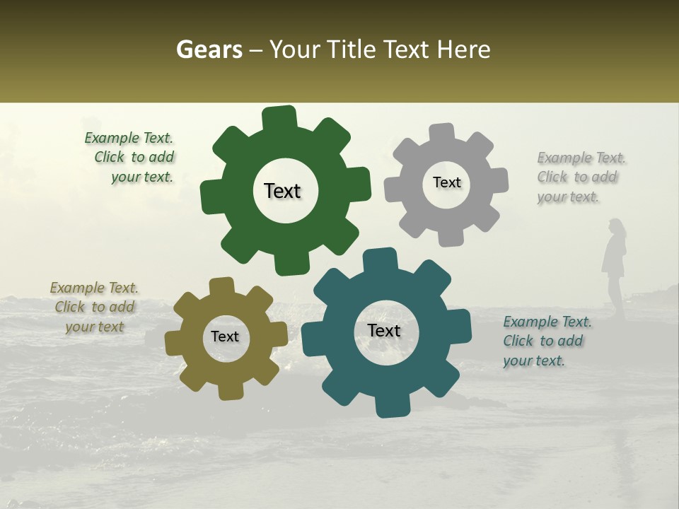Conceptual Man Human Hand PowerPoint Template