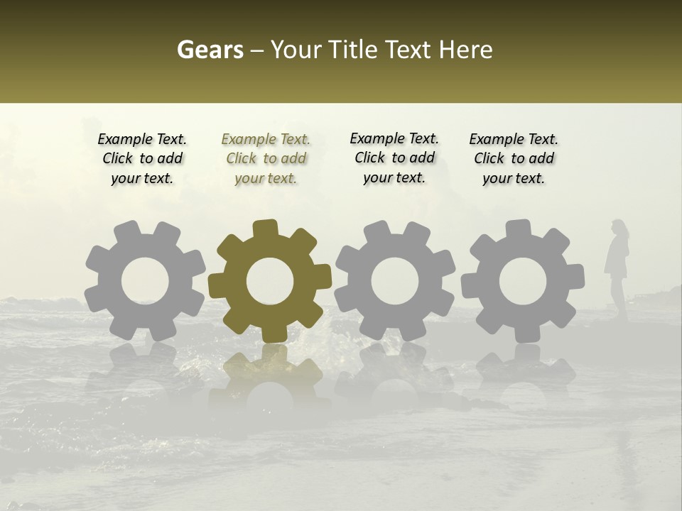 Conceptual Man Human Hand PowerPoint Template