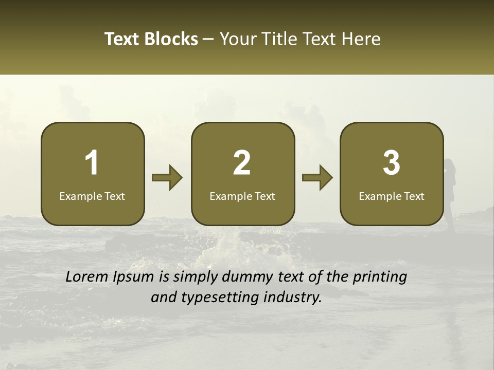 Conceptual Man Human Hand PowerPoint Template